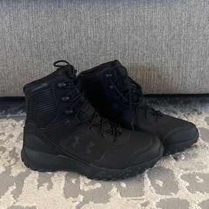 NEW Under Armour UA Valsetz 1.5 Black Tactical Boots Size 6